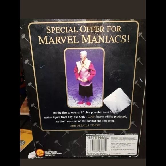 Thor 1998 Toy Biz Action Marvel Comics Figure New - Picture 4 of 8